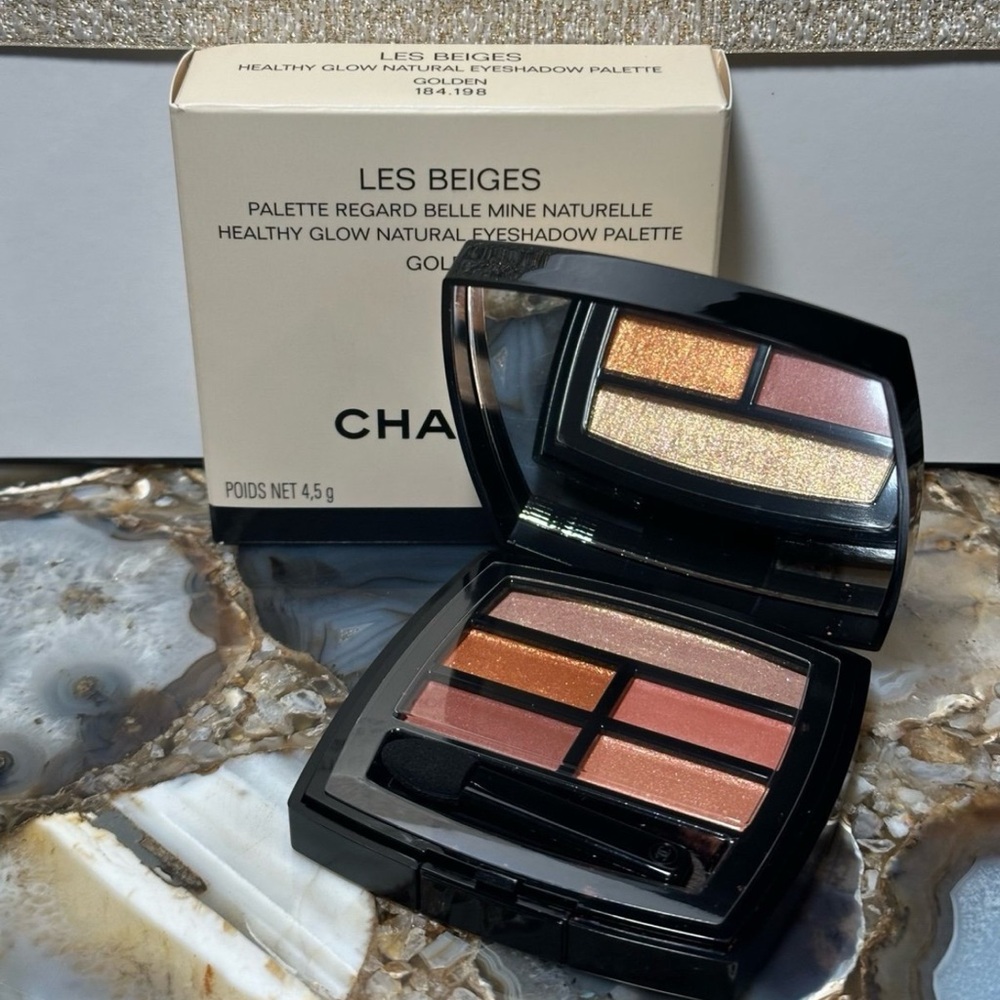 CHANEL Les Beiges Healthy Glow Natural Eyeshadow - Golden.